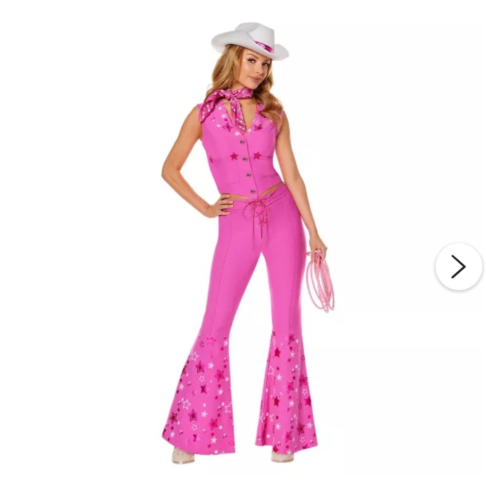 Spirit Halloween Women’s Barbie Movie Cowgirl Adult Western Costume Size XL/1X